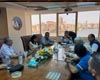 فايد والشركه المنظمه يبحثان اخر تطورات مهرجان الجبن الاول
